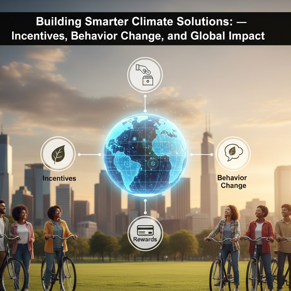 Building Sm@rter Climate Solutions: Incentives, Behavior Change, and Global Impact