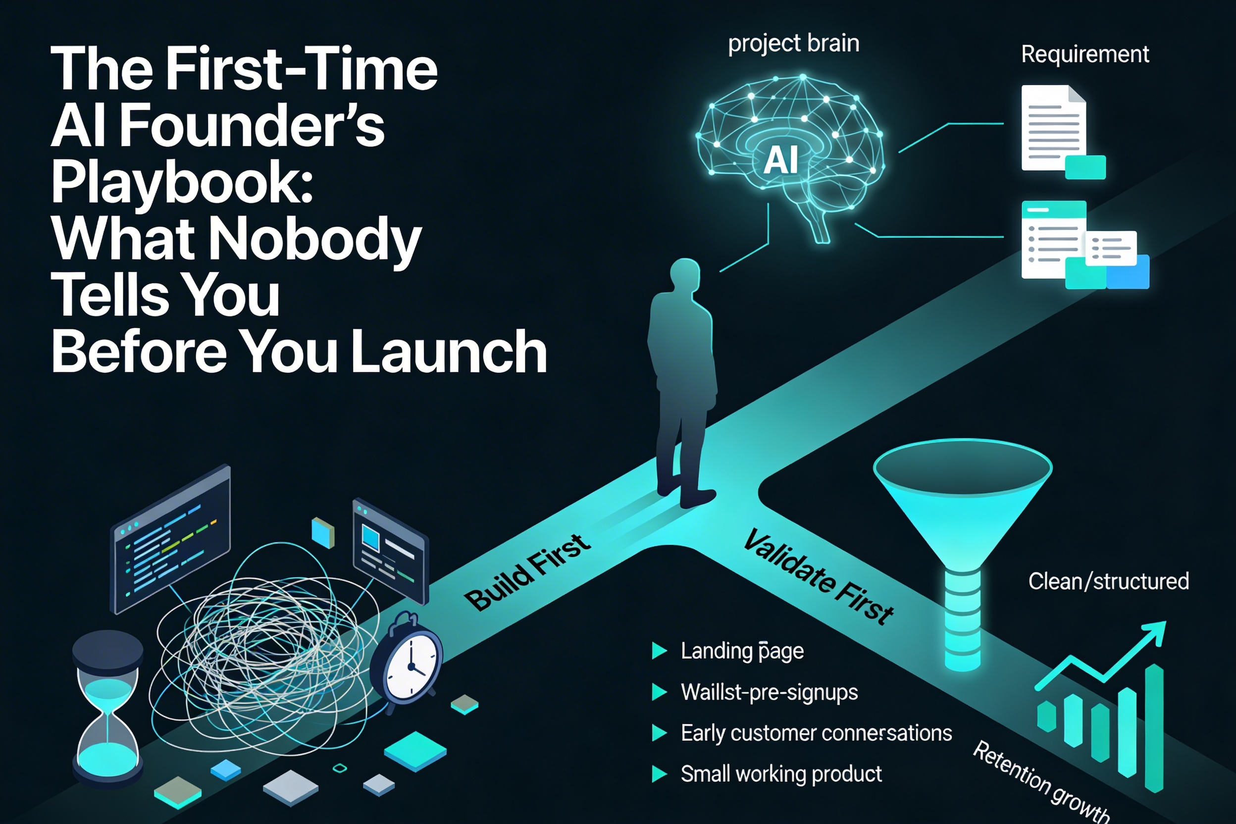 The First-Time AI Founder’s Playbook: What Nobody Tells You Before You Launch