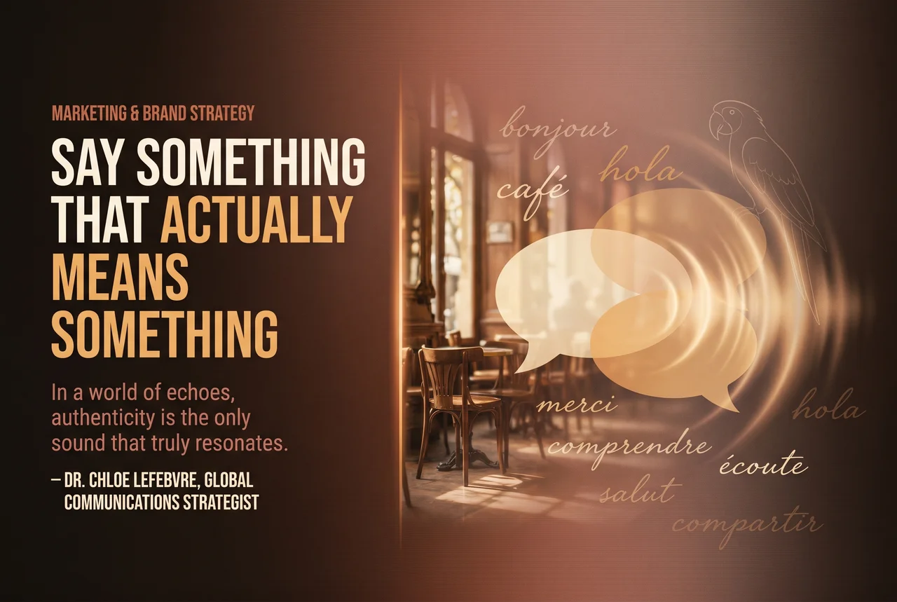 Say Something That Actually Means Something: Why Language Learning Apps Keep Marketing the Same Way ِِAnd What to Do Instead