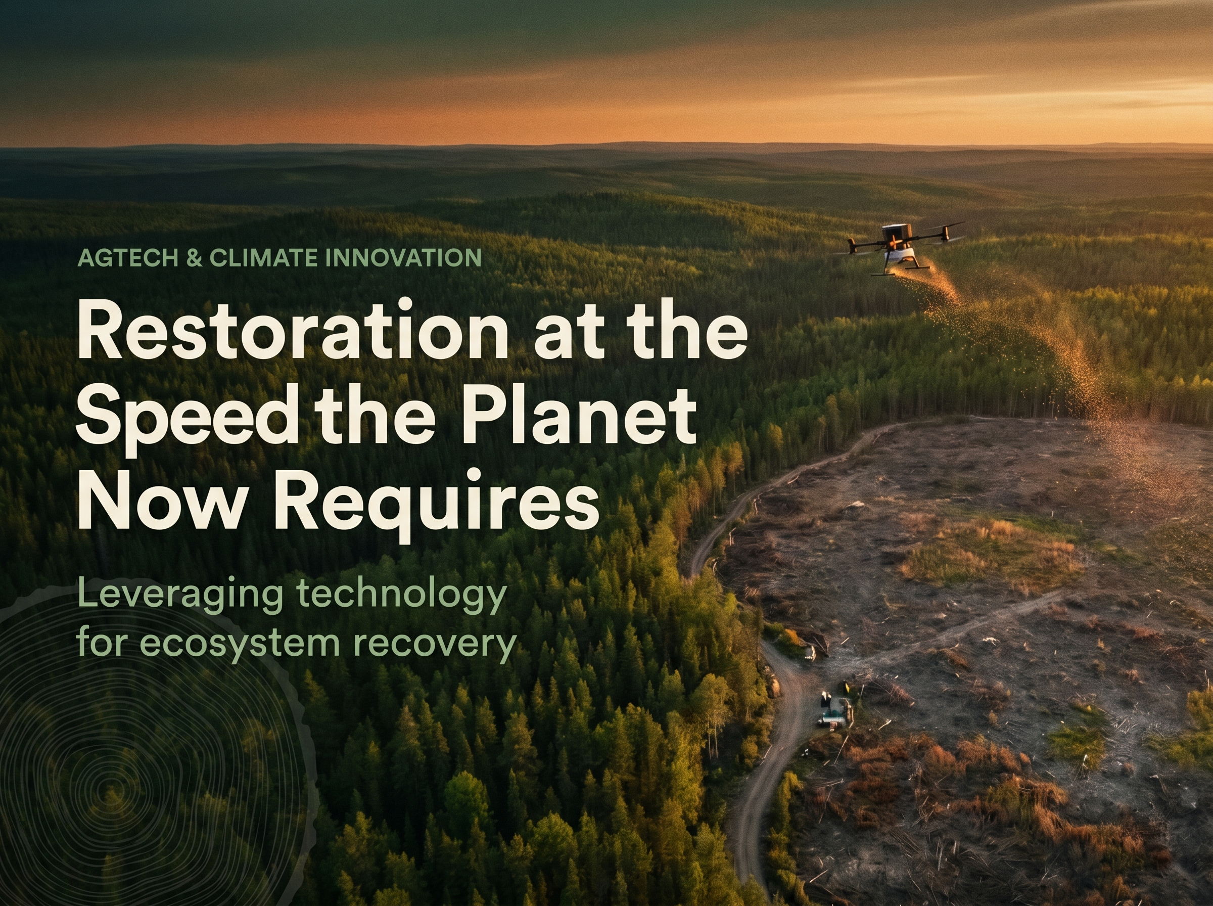 Planting at Scale: How TreeTrack Is Reimagining Reforestation Through Drone Technology
